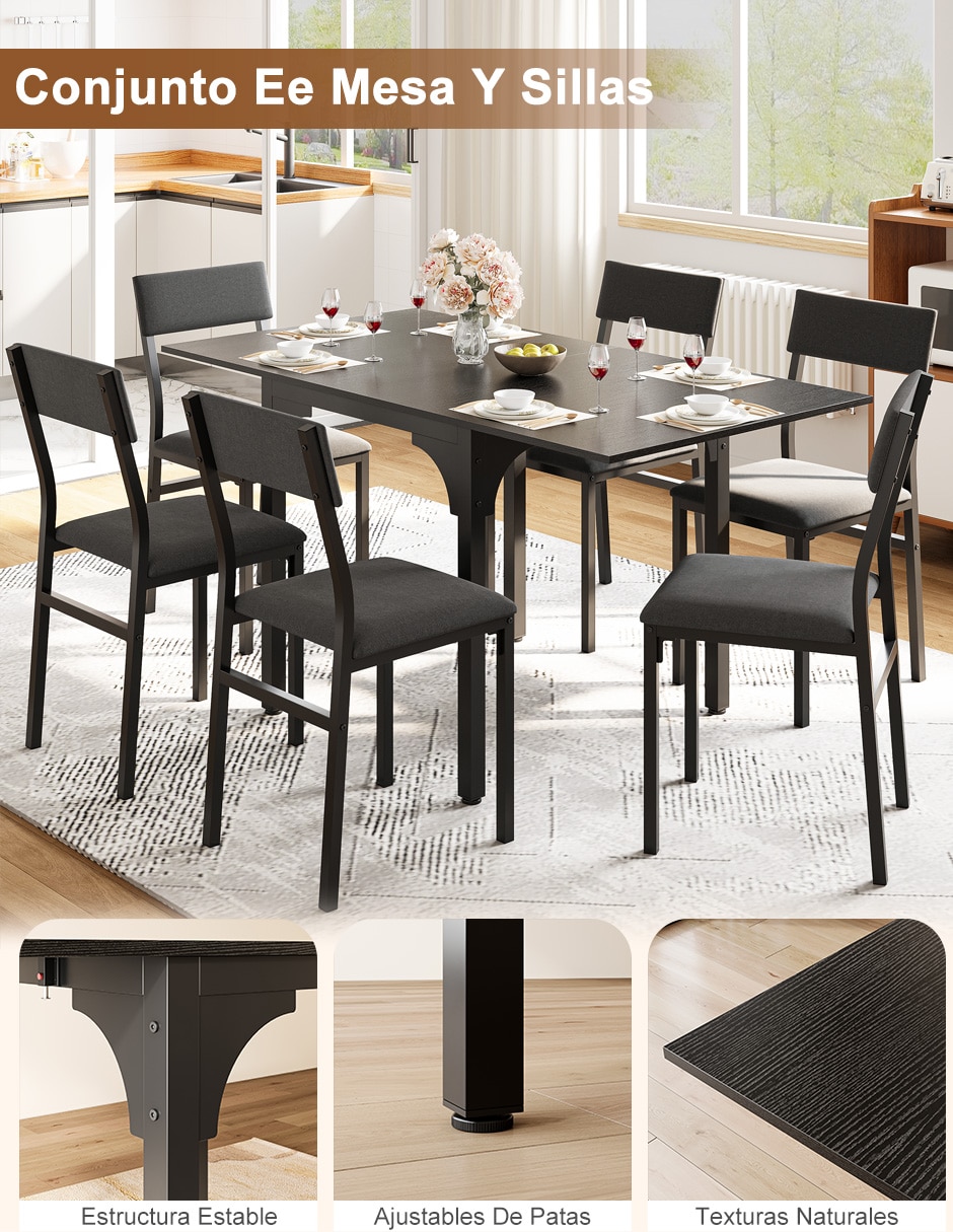 Comedor Nuestro Nido para 6 personas de MDF